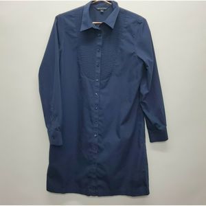 Brooks Brothers 346 Blue Womens shirt Dress